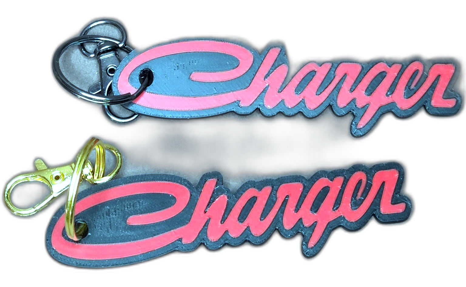 Keychain, script logo design