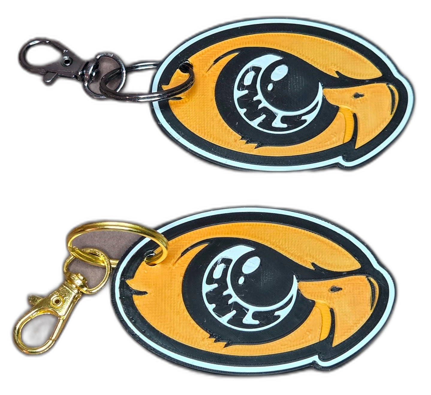 Keychain, eye design