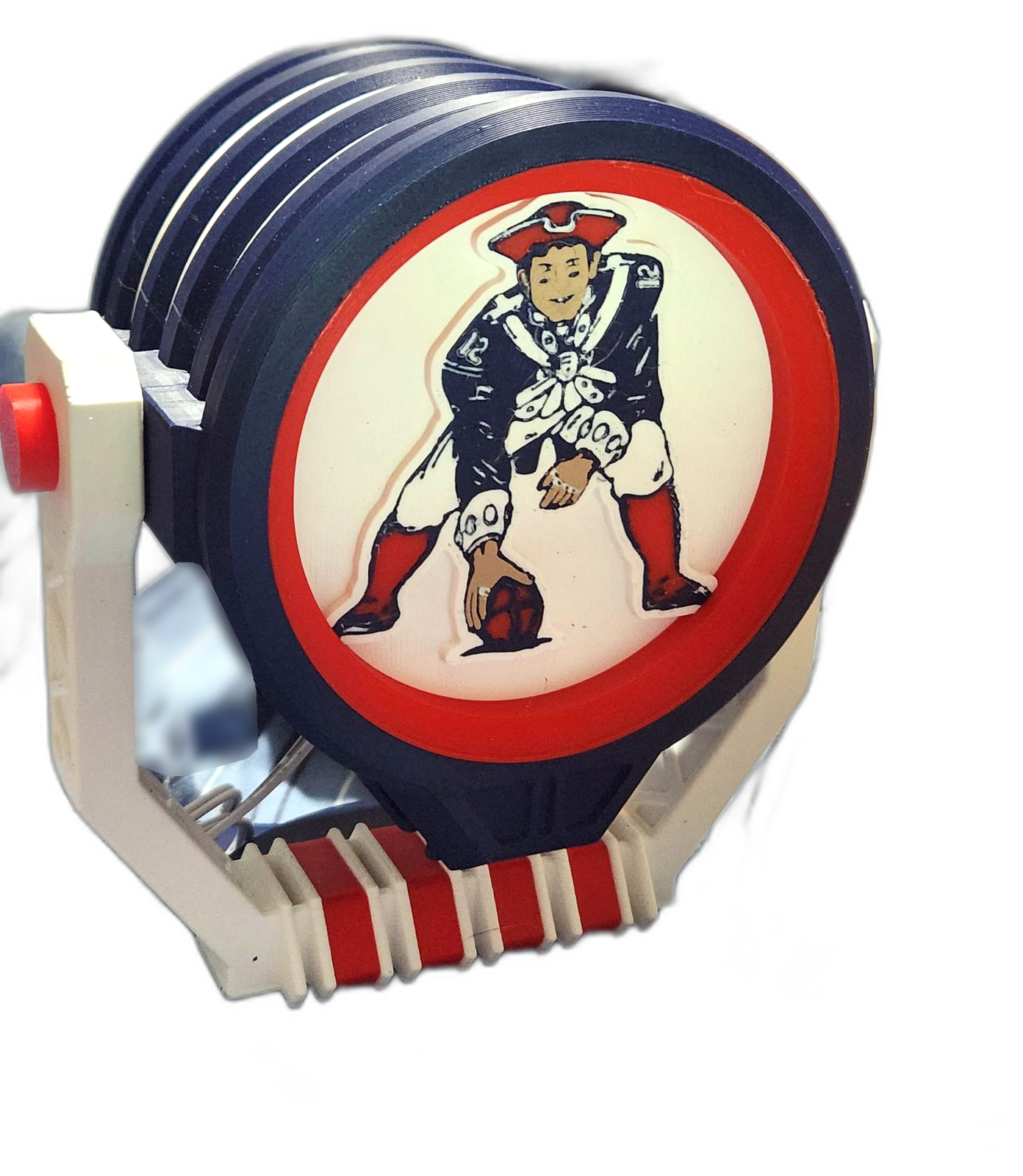 Spotlight lamp, throwback mascot design