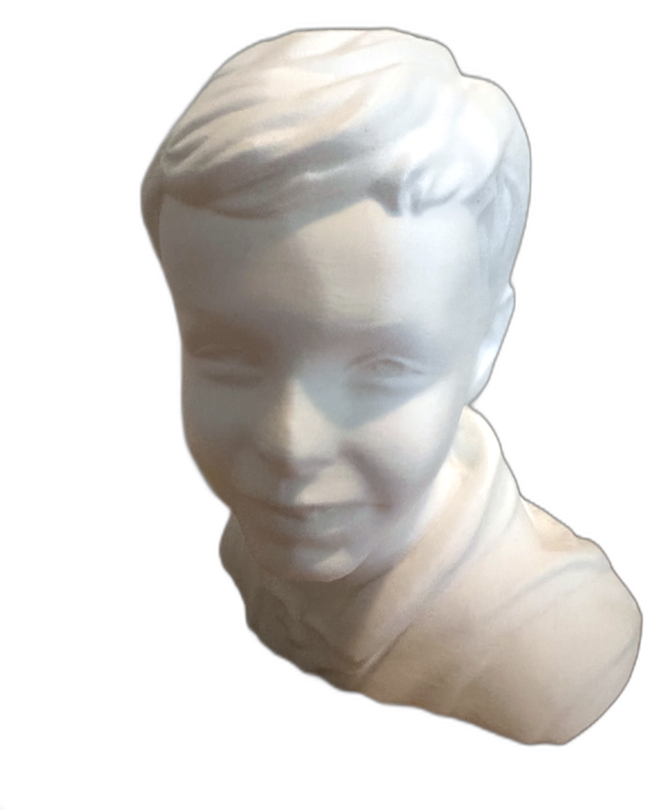Custom portrait bust