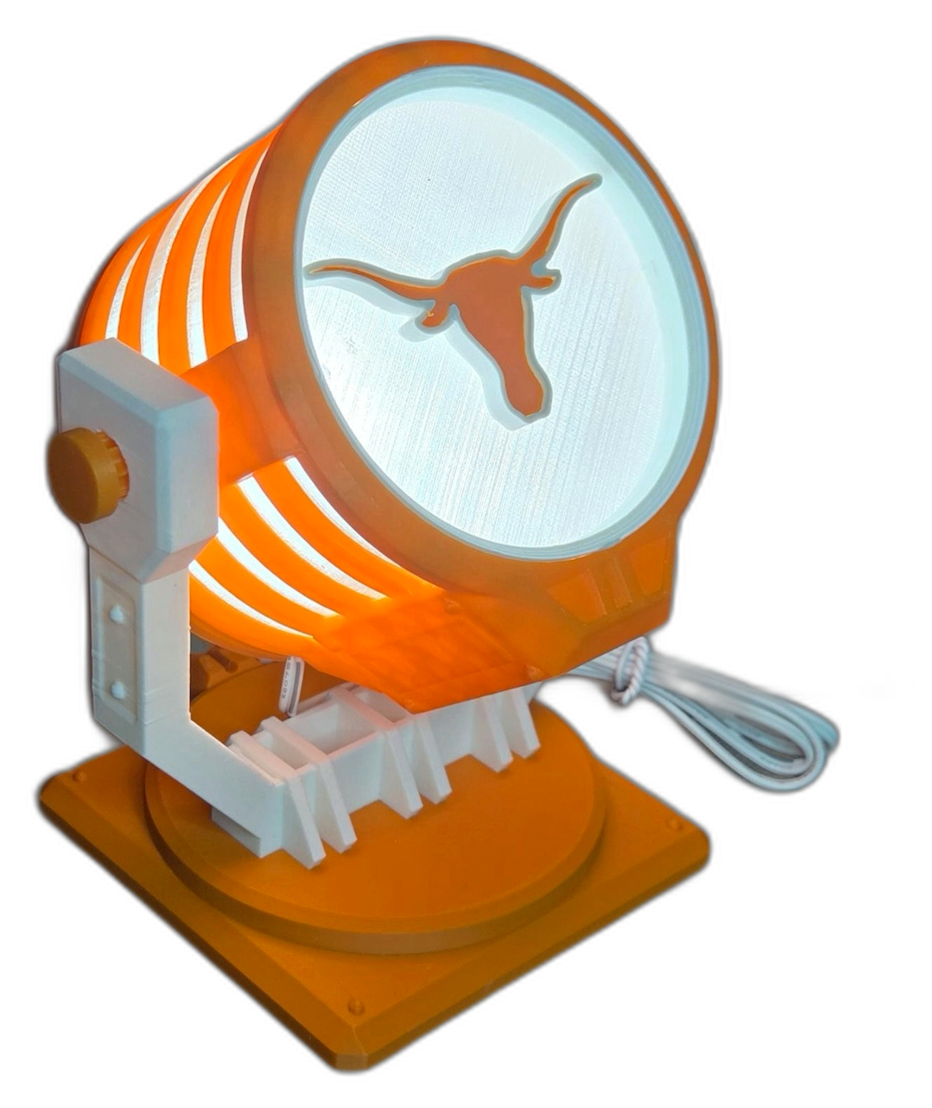 Texas Longhorns spotlight lamp