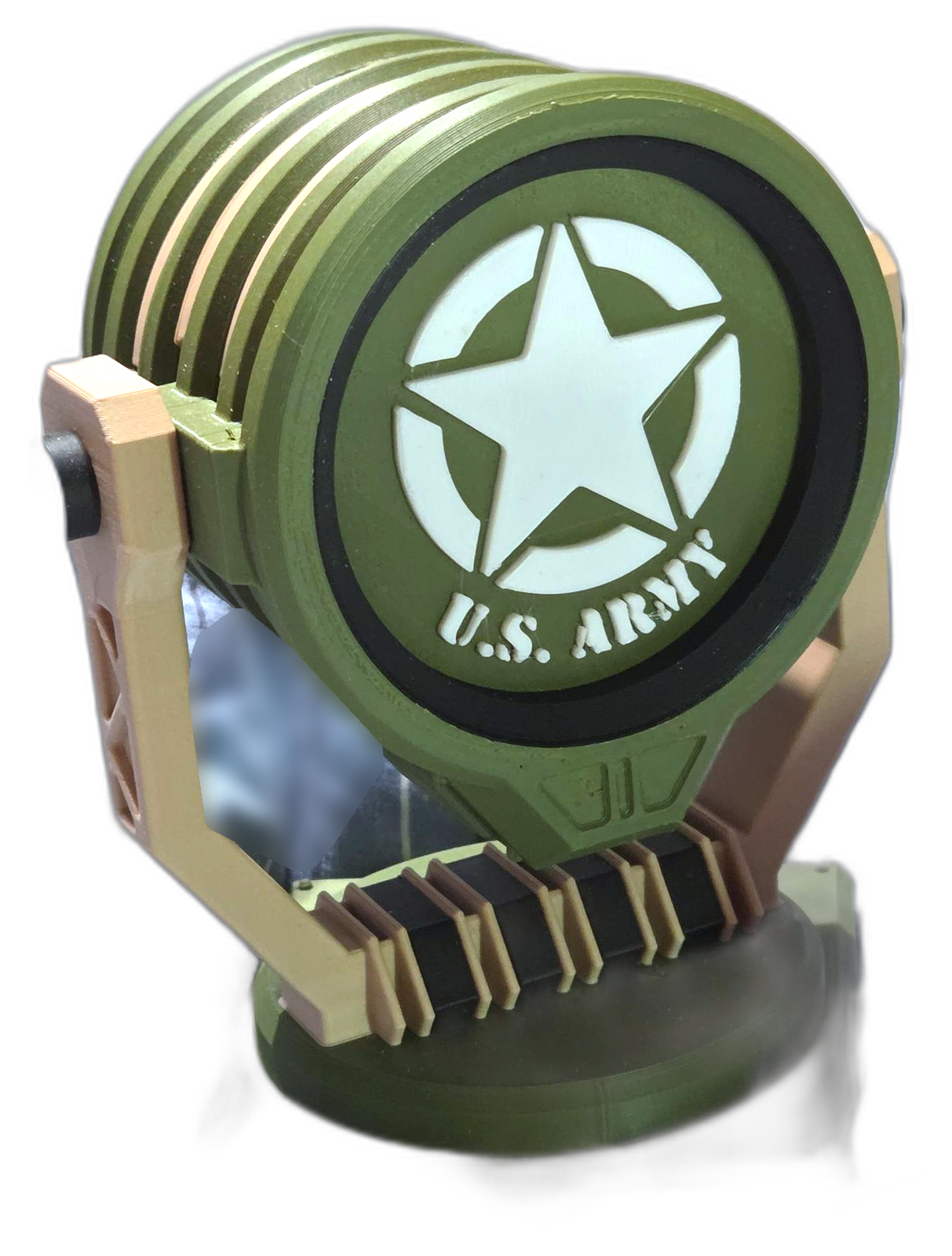 Spotlight lamp, star design